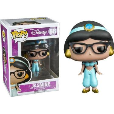 Imagem de Funko Pop Disney 68 Jasmine Nerd W/ Glasses Exclusive