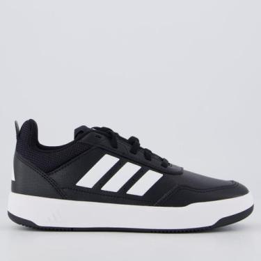 Imagem de Tênis Adidas Tensaur Sport 3.0 Infantil Preto e Branco, 38