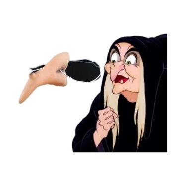 Imagem de Adereço De Bruxa Com Nariz Longo Para Decorações De Festa De Halloween