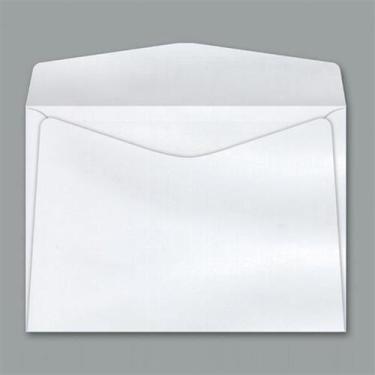Imagem de Envelope Comercial 114x162 Branco Sem Rpc Pacote Com 10 Unidades - SCR