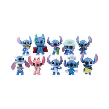 Imagem de Figuras De Ação De Animação Infantil Lilo & Stitch Angel, 8 Peças/Conj