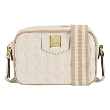 Imagem de Bolsa Vizzano Napa Soft Estruturada Branco Off Feminina -, Branco off,