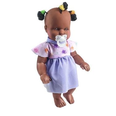 Imagem de Boneca Milk Coleção Lindinhas Negra, Unica