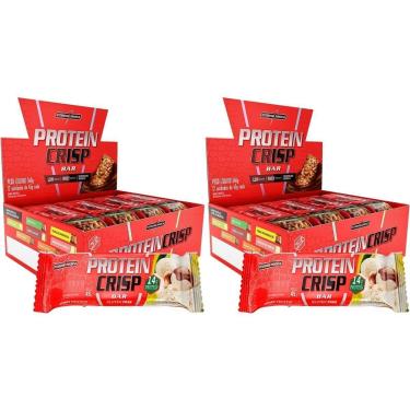 Imagem de Kit 2X Protein Crisp Bar - 12 Unidades 45g Leite Nino com Creme de Avelã - IntegralMédica-Masculino