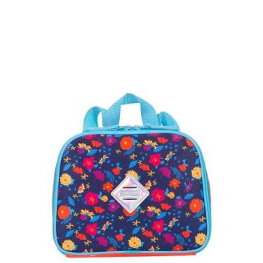 Imagem de Lancheira Pequena Sestini Coral - Colorido, Colorido