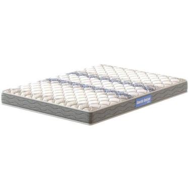 Imagem de Colchão Queen Espuma D45 Guarda Costas Probel 20cm Branco/Cinza (158x1
