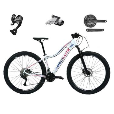 Imagem de Bicicleta Feminina aro 29 Absolute Hera 27v Câmbios Shimano Altus Freios Hidráulicos - Branco