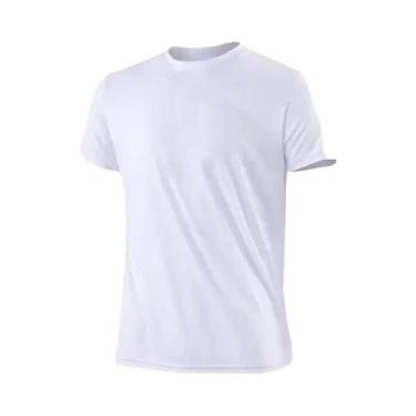 Imagem de Camiseta De Compressão Masculina De Secagem Rápida Para Corrida, Camis