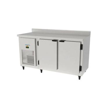 Imagem de Balcão Refrigerado Encosto 2 Portas 1,5 mts Lado Esquerdo 540KBSC150D Kofisa