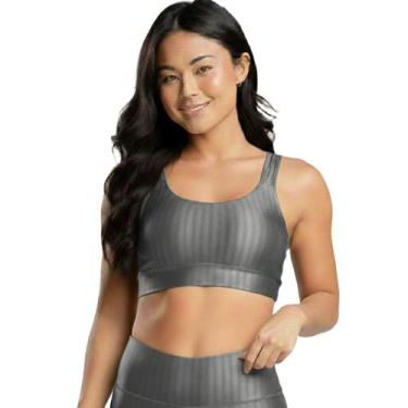 Imagem de Top de Academia New Zig 3D Vekyo Roupa Para Treino Alta Compressão Fit