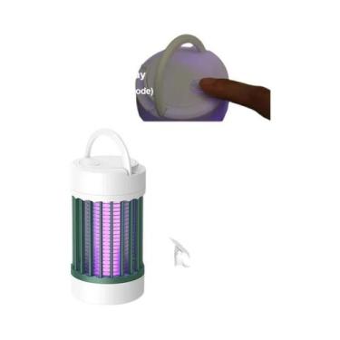 Imagem de Lâmpada Elétrica UV Recarregável USB Para Matar Mosquitos, Silenciosa,