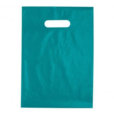 Imagem de Sacola Plástica Boca de Palhaço em Plástico m 40X50 Pacote com Aproximadamente 45 Unidades Transparente Higipack