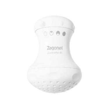 Imagem de Ducha Gorducha 4 Temperatura Multitemperaturas 5450W com Resistência Elétrica Branco 110V