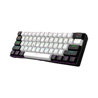 Imagem de Teclado Mecânico Gamer Ultra Compacto Com Retroiluminação RGB 60% Layo