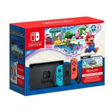 Imagem de Bundle nintendo switch v2 super mario