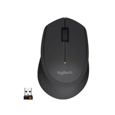 Imagem de Mouse Optico Logitech M280 USB Wireless 2.4 GHZ PC/ MAC Preto, Preto
