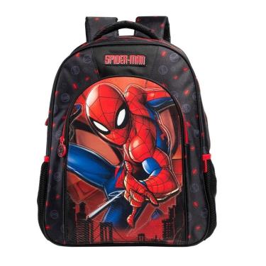 Imagem de Mochila de costas Escolar juvenil Homem Aranha 14942 Xeryus-Unissex
