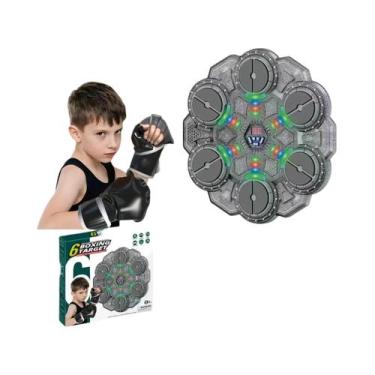 Imagem de Treinador De Boxe Musical Inteligente Bluetooth Infantil Com 4/6 Tecla