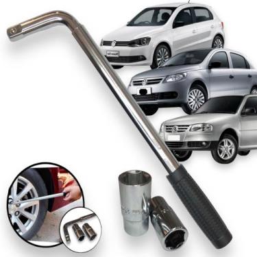 Imagem de Chave De Roda L Extensível Telescópica Vw Gol G4 G5 G6 G7... - Tech On