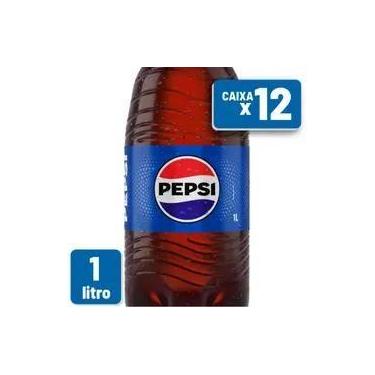 Imagem de Refrigerante Pepsi Cola Pet 1L Caixa c 12 un