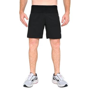 Imagem de Shorts de Corrida Mizuno Trail ER 2 em 1, M, Preto