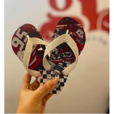 Imagem de Chinelo Kids Disney - Infantil Cor:VermelhoTamanho:33/34 - Havaianas, 