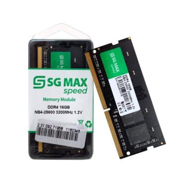 Imagem de Memoria Notebook 16Gb Ddr4 3200 CL22 1.2V SODDIM SGM16GL3200CL22NB SGM