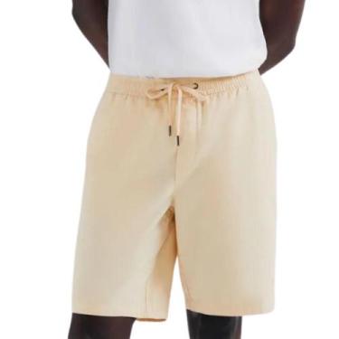 Imagem de Bermuda hering sarja masculino ref: herh4fa, Amarelo, M