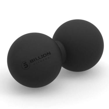 Imagem de Bola de massagem 5BILLION Peanut Double Lacrosse preta - 5BILLION FITN