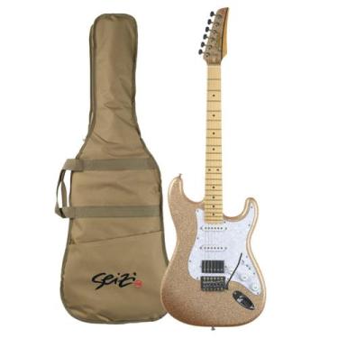 Imagem de Guitarra Seizi Fun Katana Musashi HSS, Desert Gold Sparkle