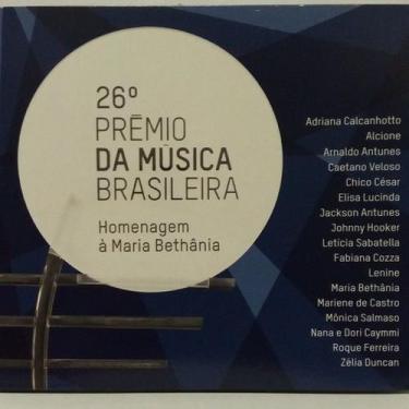 Imagem de CD  Maria Bethânia 26º Prêmio Da Música Brasileira - Homenag - BISCOIT