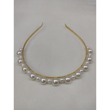 Imagem de Arco de pérolas - Alfa bijuterias, Branco, 250g
