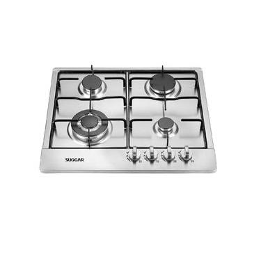Imagem de Cooktop à Gás Suggar Fg4134ix 4 Bocas Embutido em Inox Bivolt