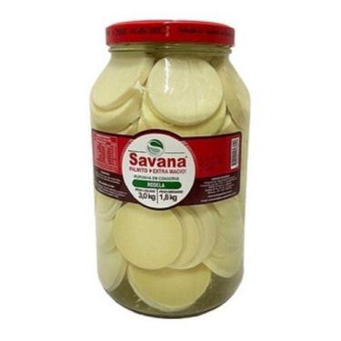 Imagem de Palmito Pupunha Extra Macio Rodela Savana 1,8kg