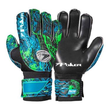 Imagem de Luva De Goleiro Poker Semi Profissional Campo Multiterrenos, Estampada