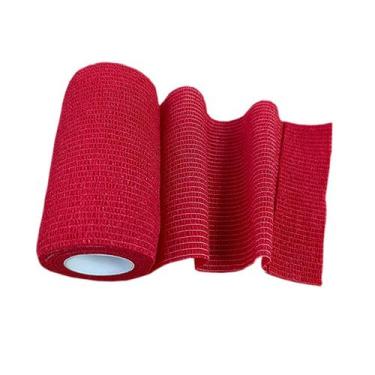Imagem de Bandagem Elástica Autoaderente 10cm x 4,5mt Bioland, Vermelho