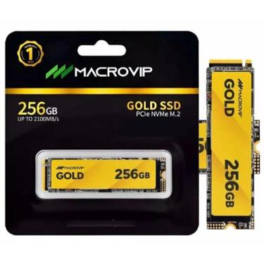 Imagem de Ssd Nvme M.2 MacroVip Gold 256GB Original Lacrado Notebook e Pc Gamer 