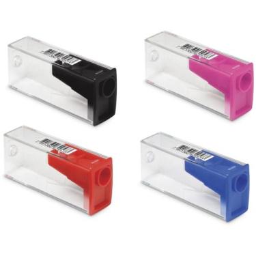 Imagem de Apontador c deposito - faber castell varias cores