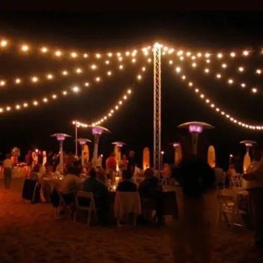 Imagem de Varal de Lâmpadas LED 15m 30 Lâmpadas A Cada 50cm Decoração Bivolt - 1