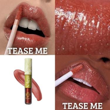 Imagem de Brilho labial bitarra beauty 4ml - TEASE ME - textura leve, cremoso, h