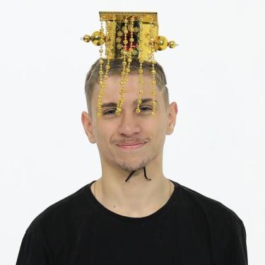 Imagem de Chapéu Imperador Chinês Dourado - Extra Festas