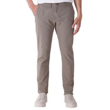 Imagem de Calça sarja masculina ogochi slim sport ref:002533110, Caqui, 42