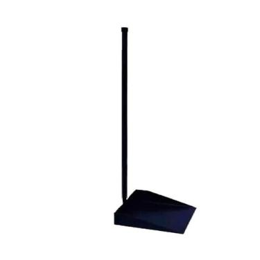 Imagem de Pá Para Lixo Industrial De Aço Pintado Preto - Santa Edwirges