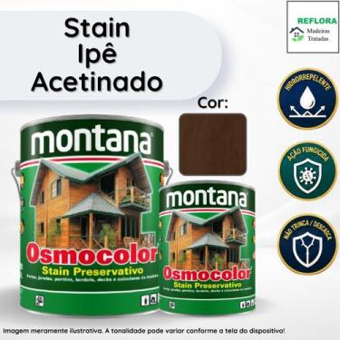 Imagem de Stain Osmocolor Ipe Acetinado 900ml Montana  Proteção e Acabamento Pre