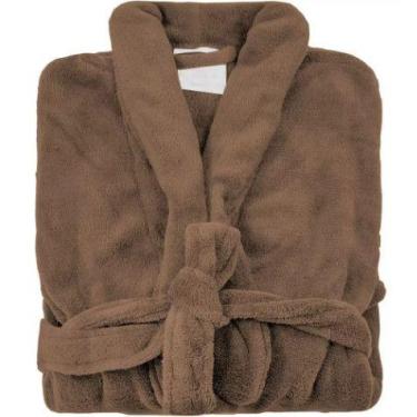 Imagem de Roupão Plush Microfibra Adulto Extra Macio Unissex Várias Cores Tamanh