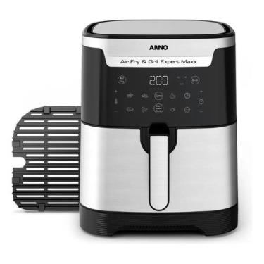 Imagem de Fritadeira Sem Óleo Arno Airfry Grill Expert Maxx Digital 110V, Inox e