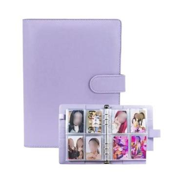 Imagem de Álbum De Fotos Kpop A5-Binder Com 25 Unidades, 4 Grades, Suporte Para 