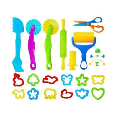 Imagem de Kit De Ferramentas Para Massinha De Modelar Infantil 4-45 Peças, Molde