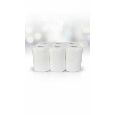 Imagem de Papel Toalha Bobina 20cm x 200m - Fardo Com 6 Rolos - Congratulations 