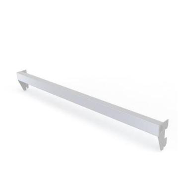 Imagem de Barra Closet Modular 60 cm Branco Tubo 20 x 30 - MMF